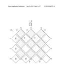 CROSS-SHAPED TOUCHSCREEN PATTERN diagram and image