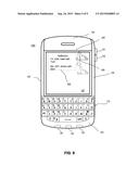 ELECTRONIC DEVICE AND METHOD FOR PREVIEWING CONTENT ASSOCIATED WITH AN     APPLICATION diagram and image