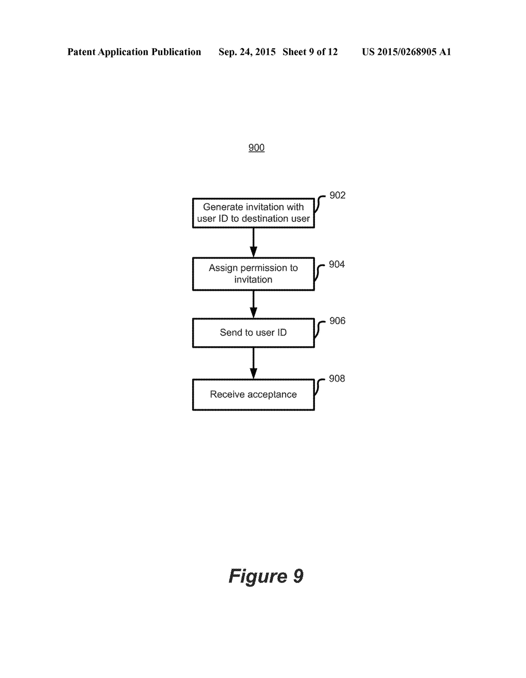 DOCUMENT DELIVERY TO A MOBILE DEVICE USING MOBILE DEVICE BASED PERMISSIONS - diagram, schematic, and image 10