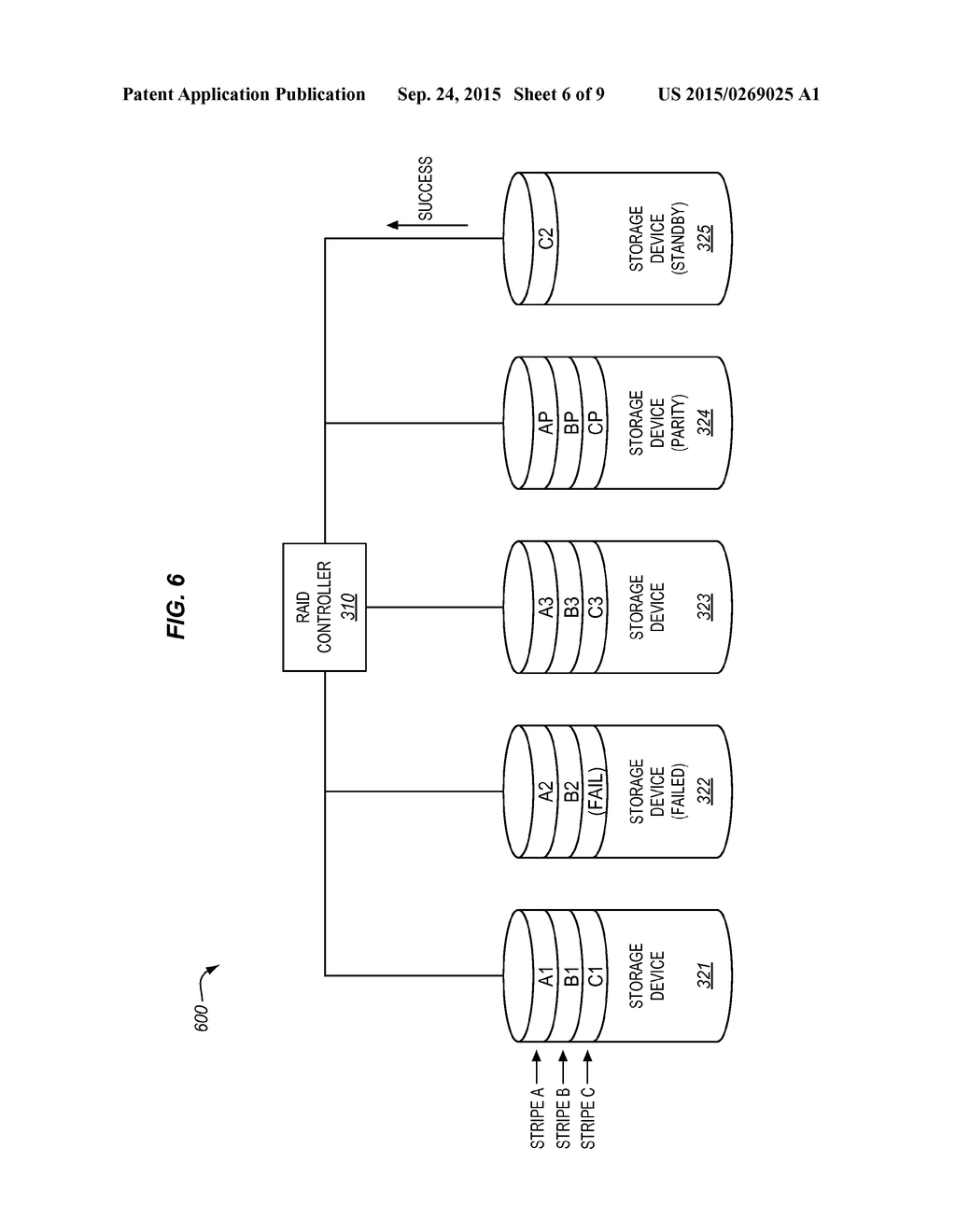 WRITE REDIRECTION IN REDUNDANT ARRAY OF INDEPENDENT DISKS SYSTEMS - diagram, schematic, and image 07