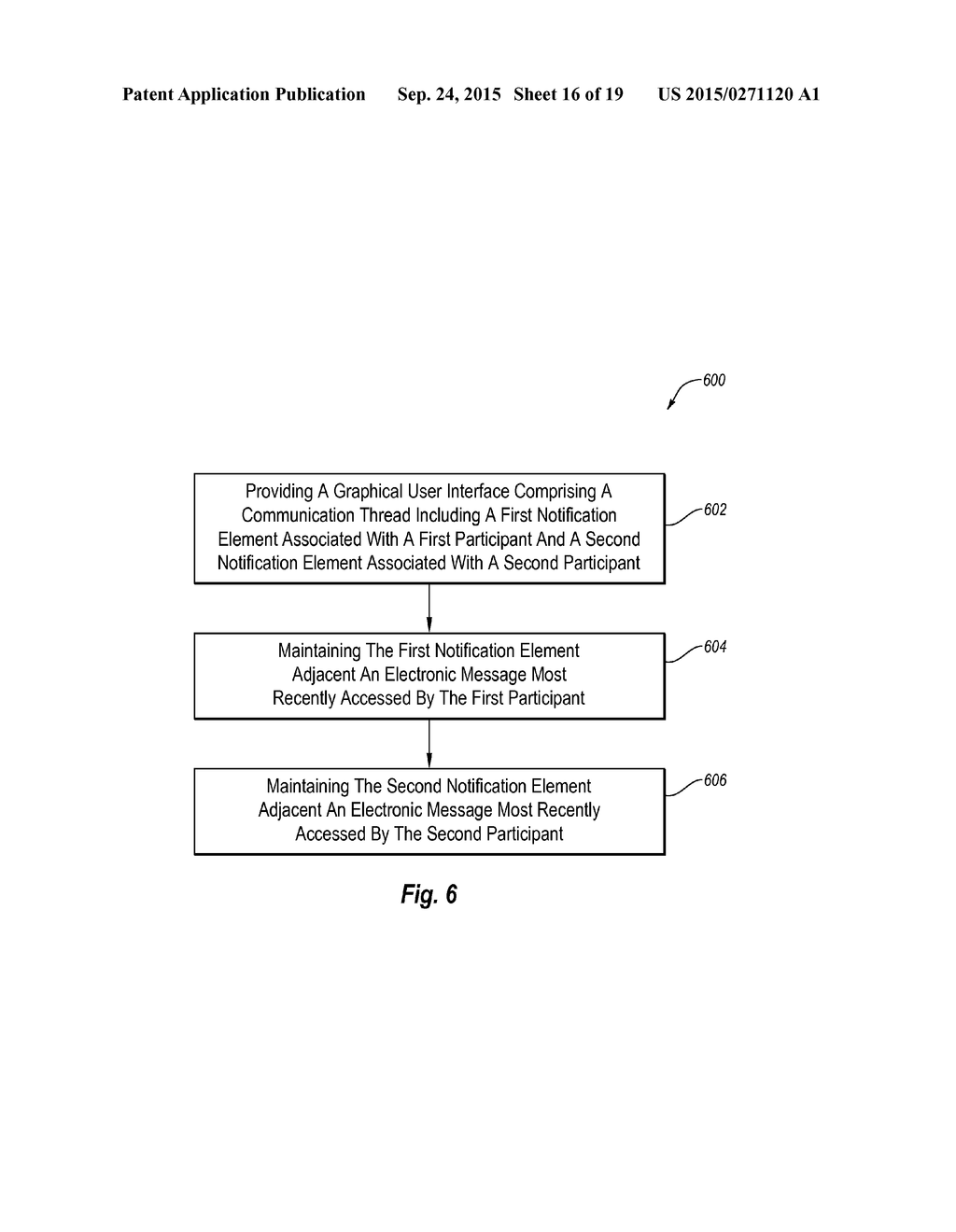 PROVIDING MESSAGE STATUS NOTIFICATIONS DURING ELECTRONIC MESSAGING - diagram, schematic, and image 17