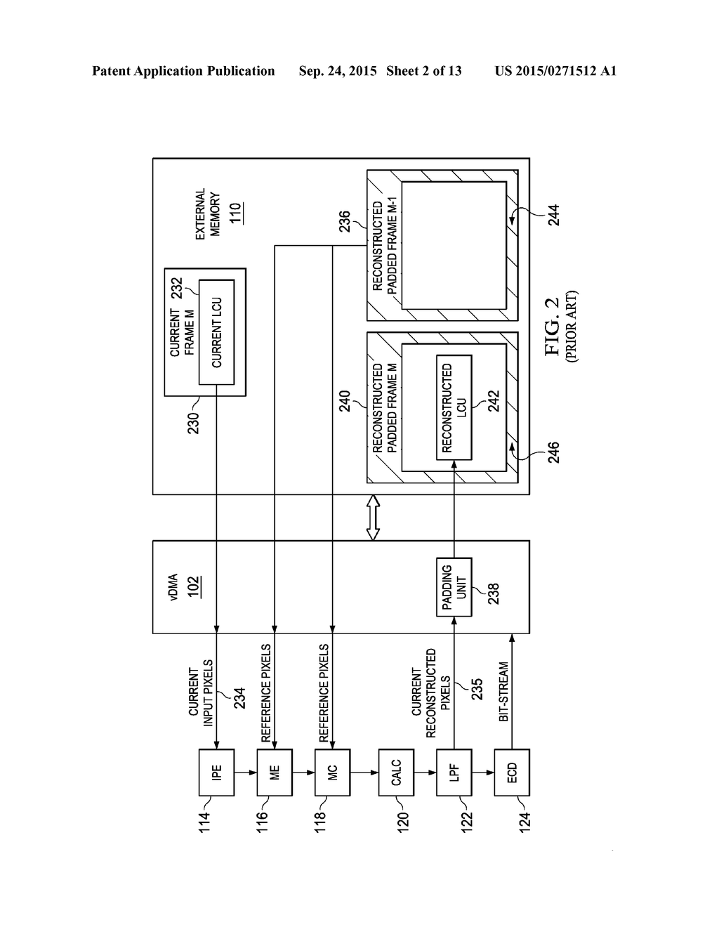 DYNAMIC FRAME PADDING IN A VIDEO HARDWARE ENGINE - diagram, schematic, and image 03