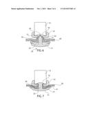 WASHER FOR A SNAP FASTENER diagram and image