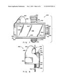 Flexible garment with overlying front and reat pockets diagram and image