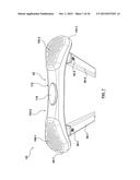 HANDLE FOR LUGGAGE diagram and image