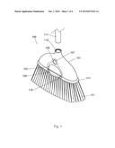 BROOM AND DETACHABLE WHISK BROOM diagram and image