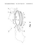 LIQUID-DISPENSING HAIR BRUSH diagram and image