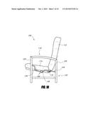 RECLINABLE SEATING APPARATUS AND METHOD diagram and image