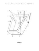 Cooling Cassette For a Refrigerated Merchandiser diagram and image