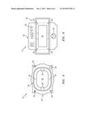 PICTURE FRAME DEVICE WITH INTERCHANGEABLE TRIM AND BASE SECTION diagram and image