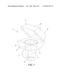 DRINK HOLDER AND FOOD CONTAINER diagram and image