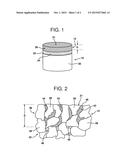 REINFORCED THERMALLY STABLE POLYCRYSTALLINE DIAMOND CUTTER diagram and image