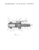 INNER TUBE FOR A TELESCOPIC STEERING COLUMN FOR AN AUTOMOTIVE VEHICLE,     METHOD FOR FORMING A FIRST END SECTOR IN SUCH INNER TUBE AND REDUCING AND     DRAWING DEVICE FOR FORMING THE END diagram and image