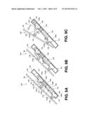 WINDSHIELD DEVICE FOR SADDLE-RIDE TYPE VEHICLE, AND VEHICLE INCORPORATING     SAME diagram and image