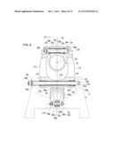 FRONT SUSPENSION STRUCTURE FOR SADDLE RIDING TYPE VEHICLE diagram and image