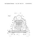 FRONT SUSPENSION STRUCTURE FOR SADDLE RIDING TYPE VEHICLE diagram and image