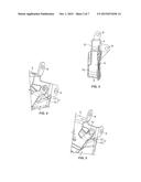 Device for shifting the chain on a front chain wheel for a bicycle diagram and image