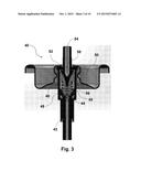 FREE FLOW AEROSOL VALVE diagram and image