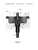 FREE FLOW AEROSOL VALVE diagram and image