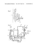 METHOD FOR USING THE WASTE HEAT FROM A PLANT FOR PRODUCING CEMENT AND     PLANT FOR PRODUCING CEMENT diagram and image