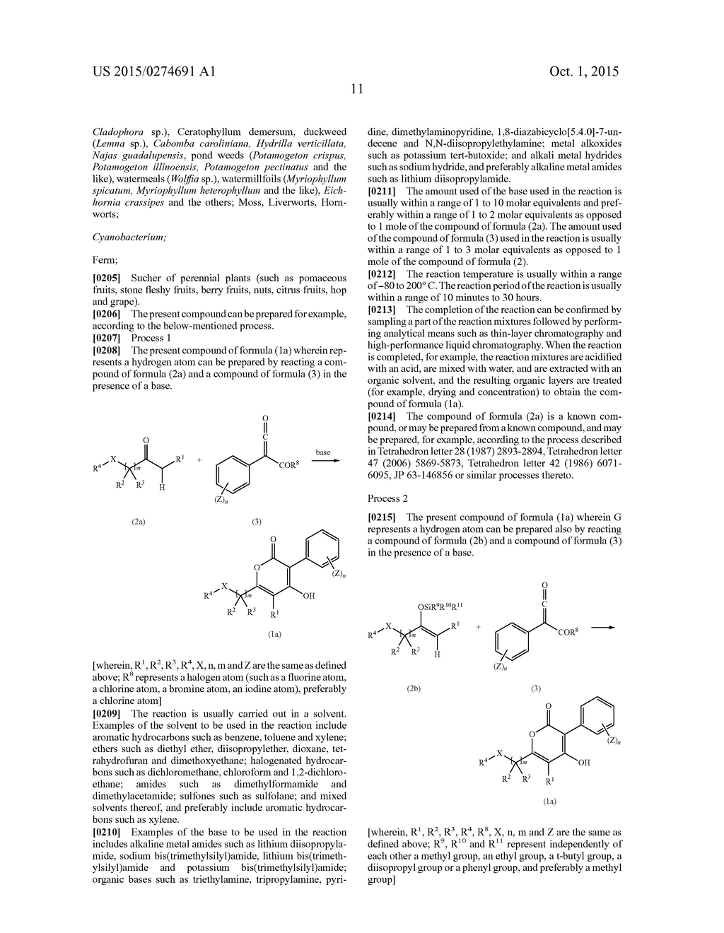 PYRONE COMPOUNDS AND HERBICIDES COMPRISING THE SAME - diagram, schematic, and image 12