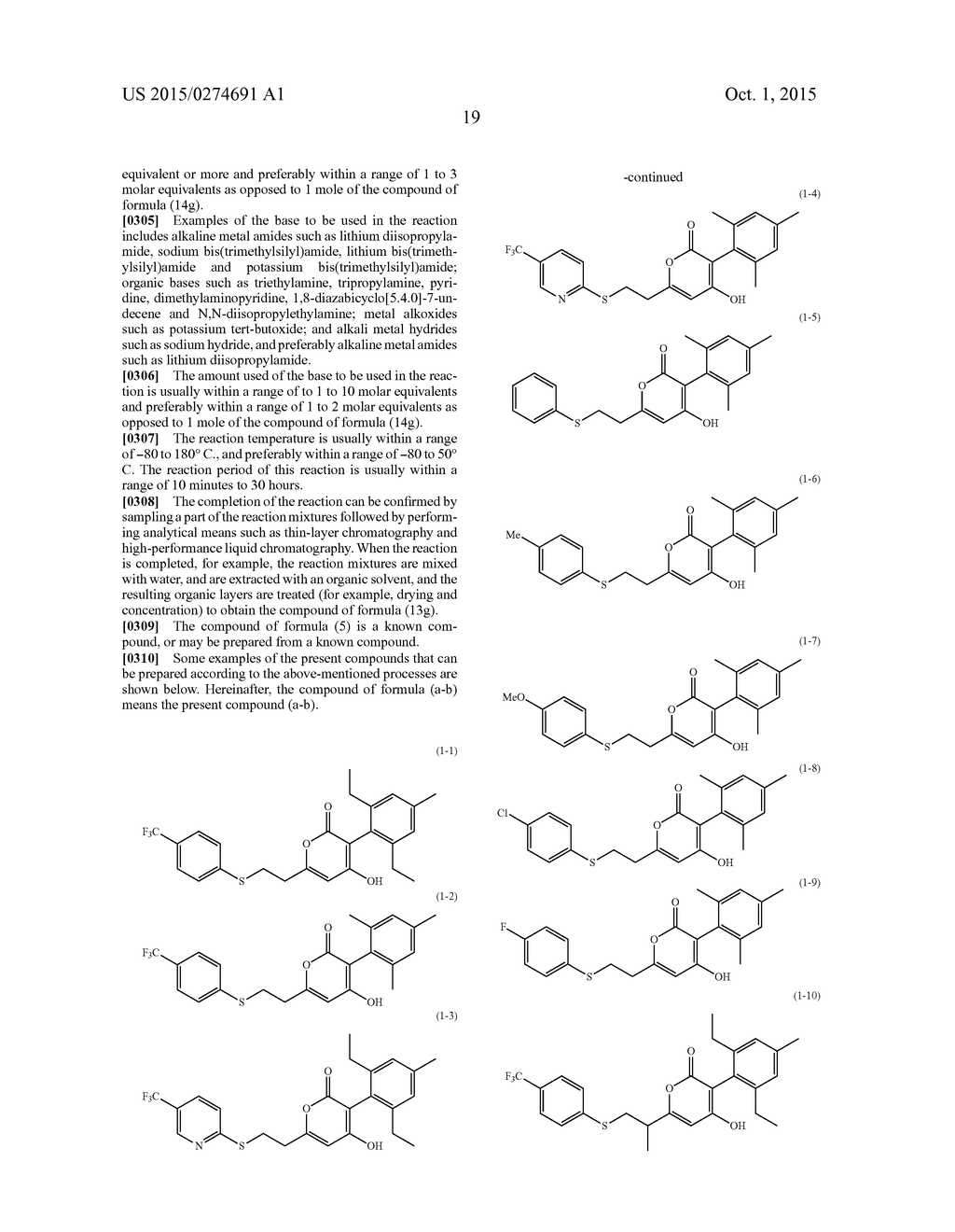 PYRONE COMPOUNDS AND HERBICIDES COMPRISING THE SAME - diagram, schematic, and image 20