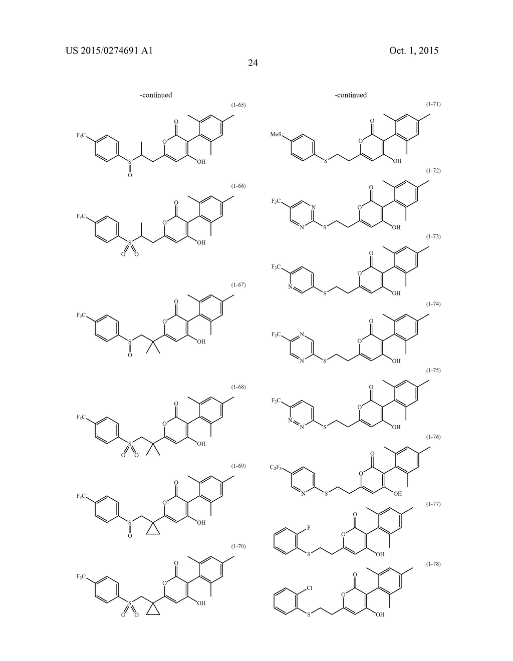 PYRONE COMPOUNDS AND HERBICIDES COMPRISING THE SAME - diagram, schematic, and image 25