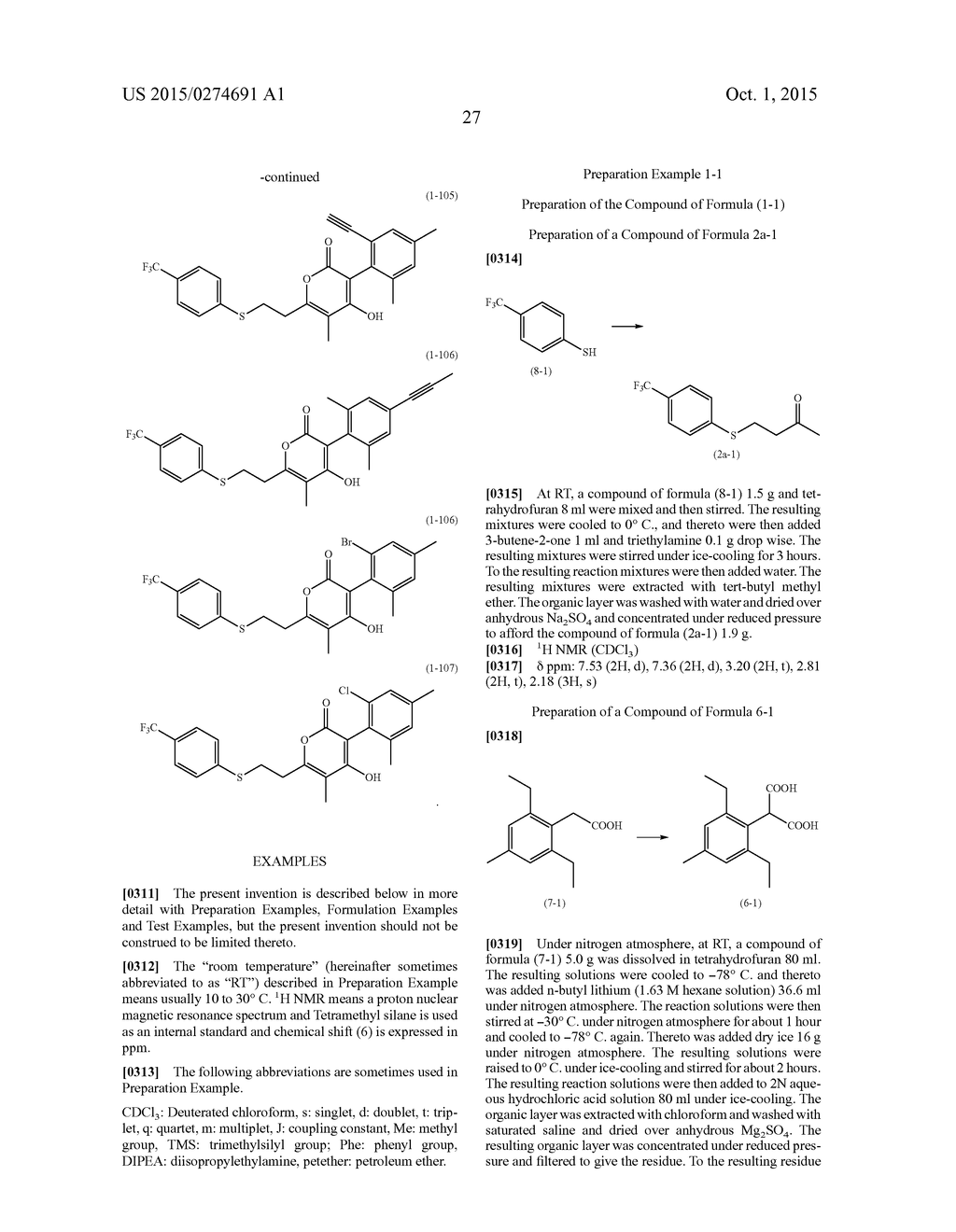 PYRONE COMPOUNDS AND HERBICIDES COMPRISING THE SAME - diagram, schematic, and image 28