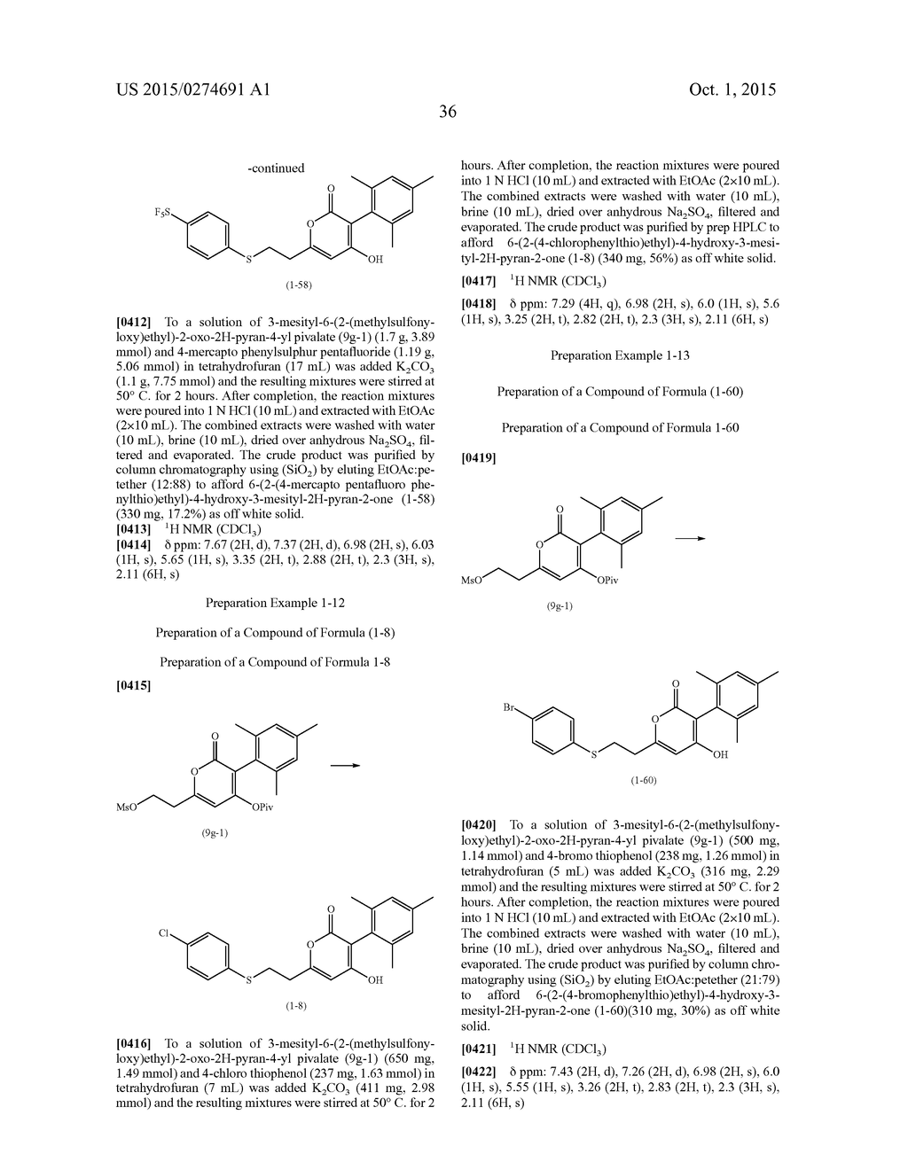 PYRONE COMPOUNDS AND HERBICIDES COMPRISING THE SAME - diagram, schematic, and image 37