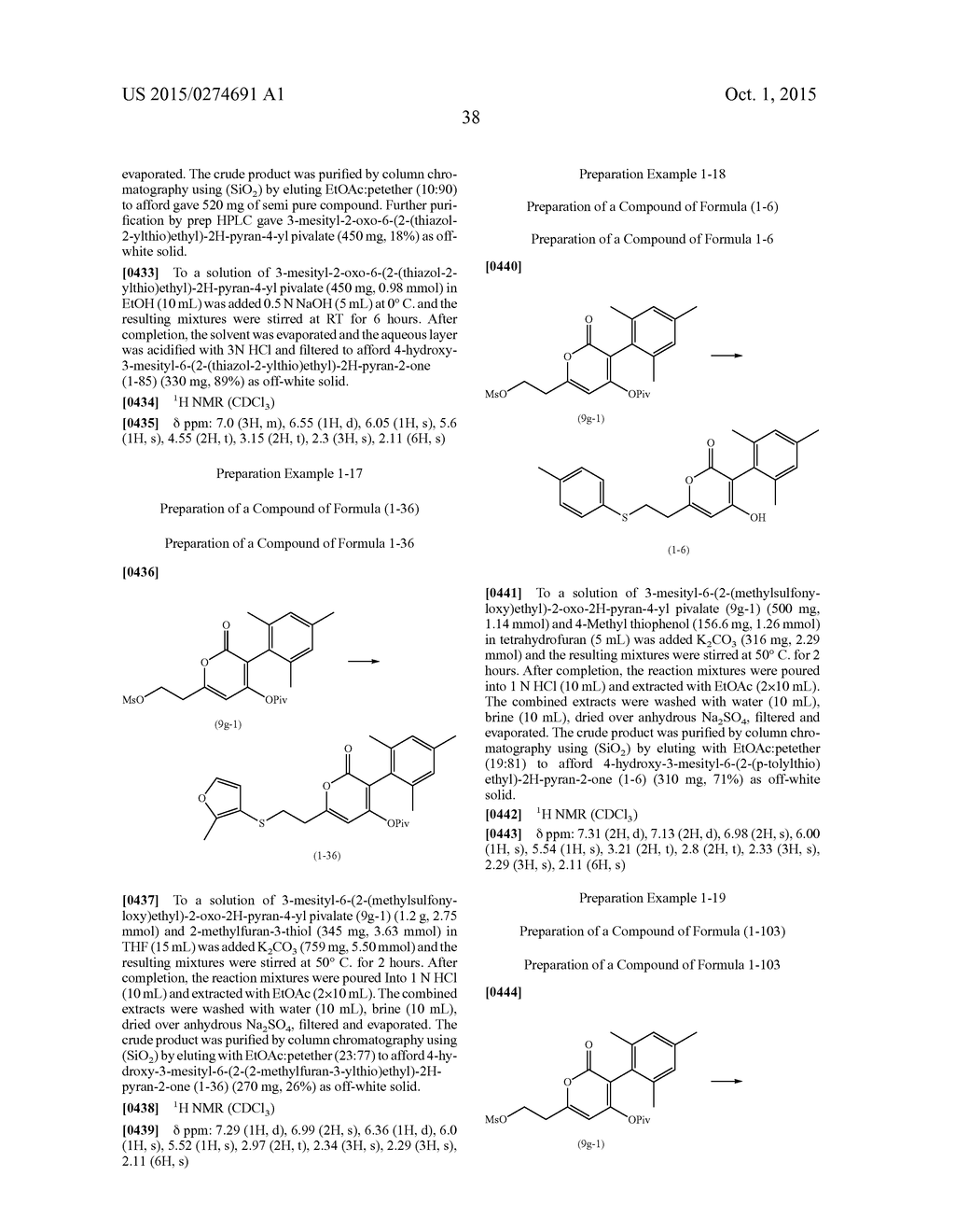 PYRONE COMPOUNDS AND HERBICIDES COMPRISING THE SAME - diagram, schematic, and image 39