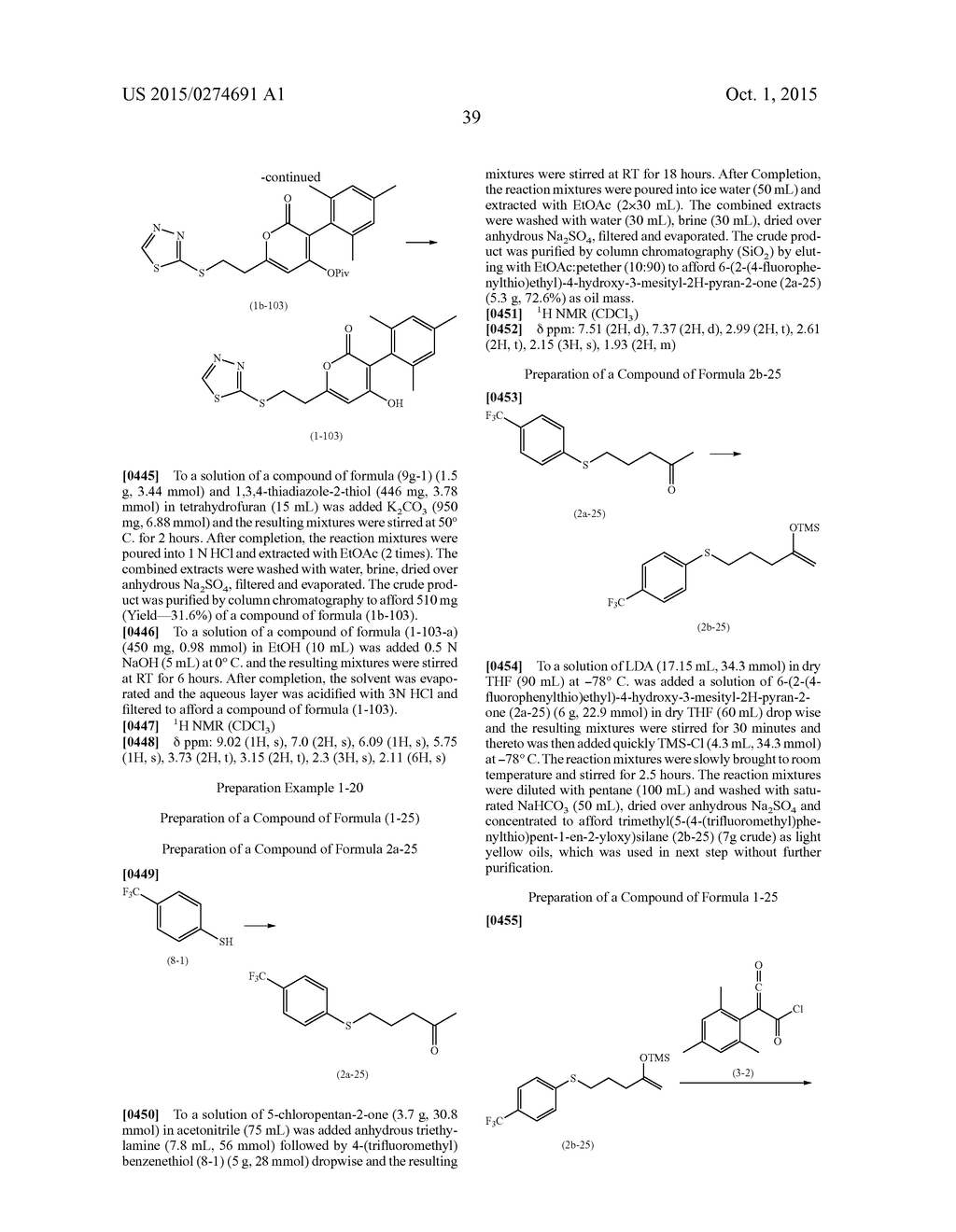 PYRONE COMPOUNDS AND HERBICIDES COMPRISING THE SAME - diagram, schematic, and image 40
