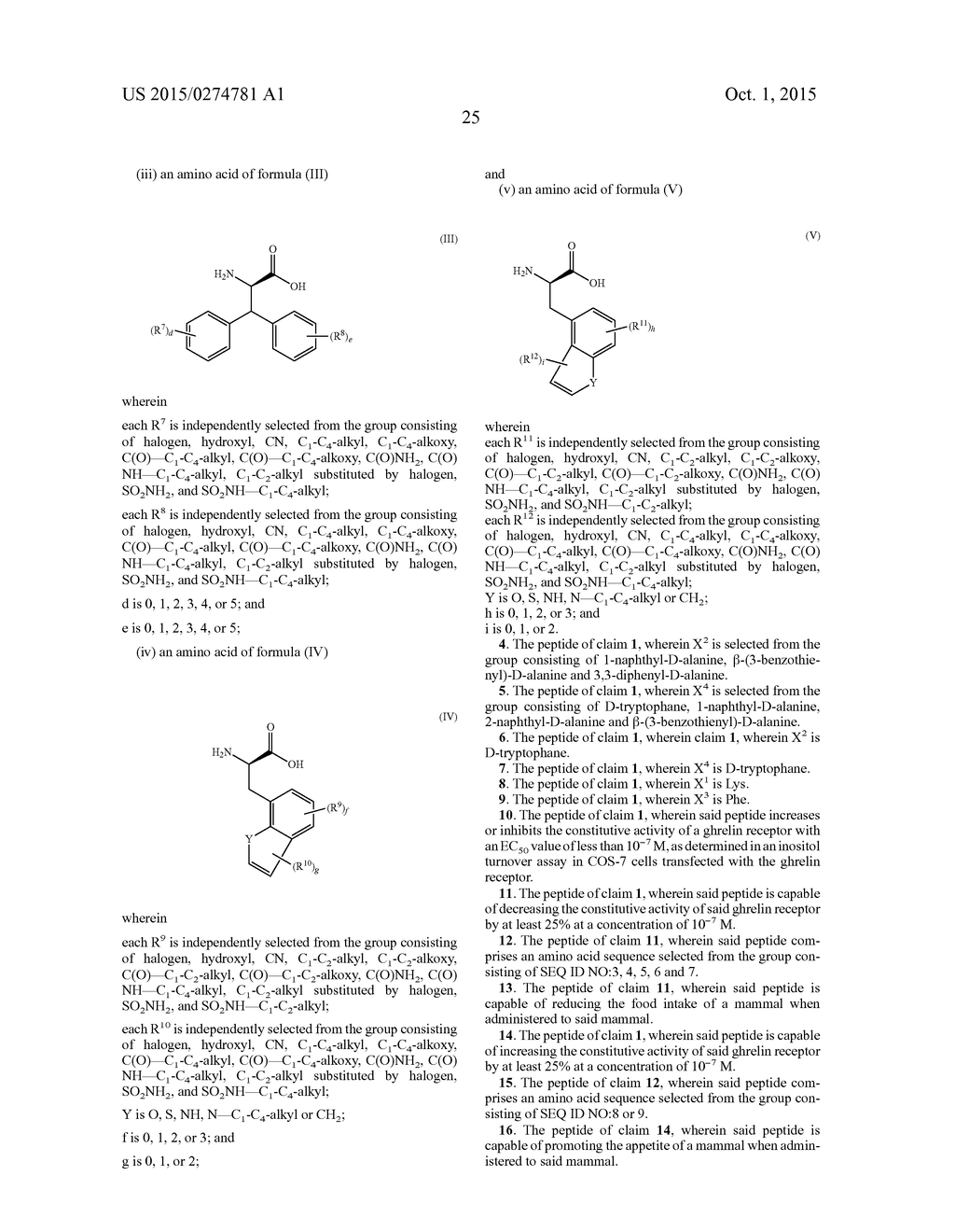 POTENT LIGANDS OF THE GHRELIN RECEPTOR - diagram, schematic, and image 30