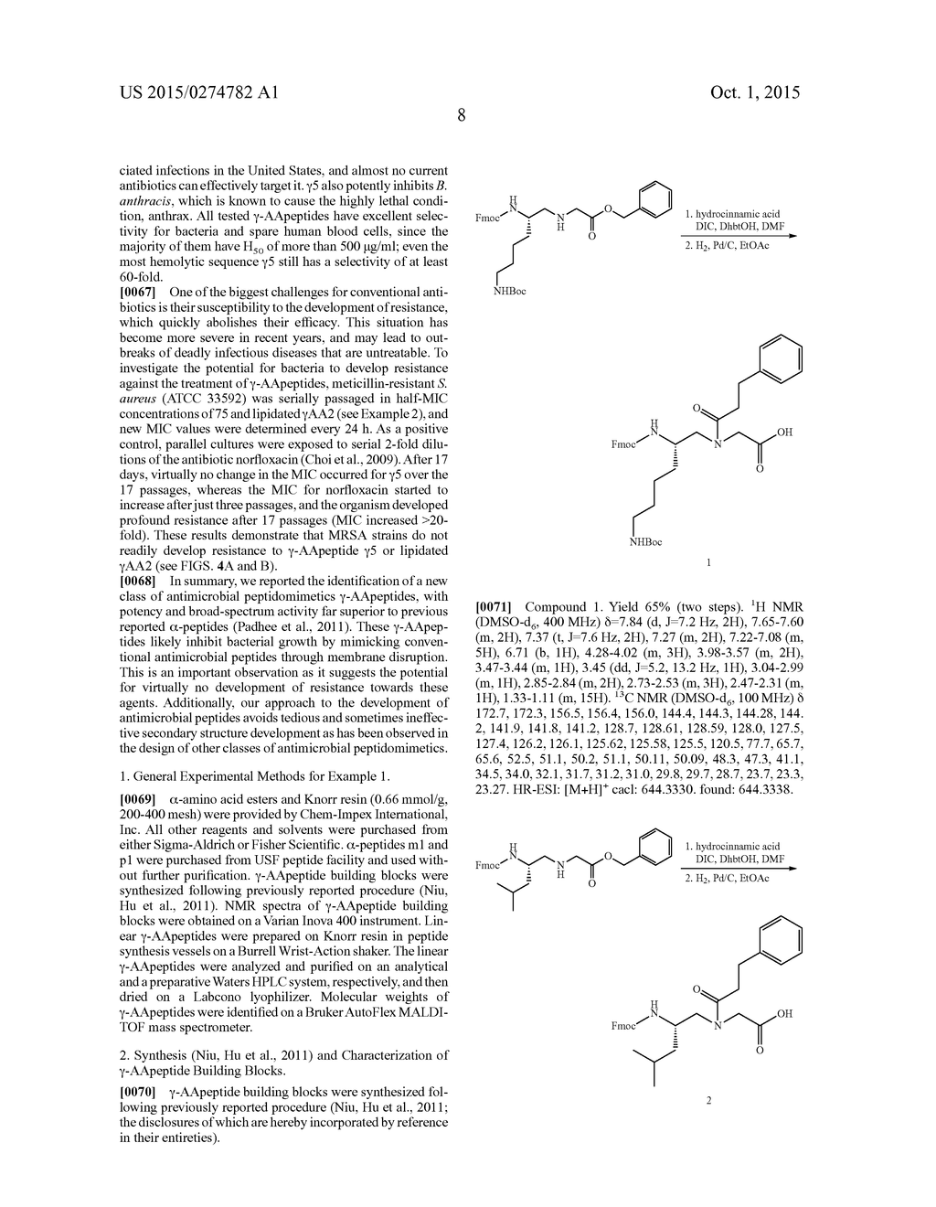 GAMMA-AAPEPTIDES WITH POTENT AND BROAD-SPECTRUM ANTIMICROBIAL ACTIVITY - diagram, schematic, and image 31