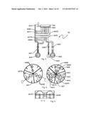 Internal combustion heating device of coal pyrolyzing furnace diagram and image