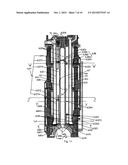 Internal combustion heating device of coal pyrolyzing furnace diagram and image