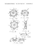 TENT SYSTEM EMPLOYING AN IMPROVED SPIDER HUB AND ASSOCIATED FRAME     STRUCTURE AND METHOD OF COMPACTING THE FRAME FOR REDUCED STORAGE SIZE diagram and image