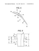 BUCKET AIRFOIL FOR A TURBOMACHINE diagram and image