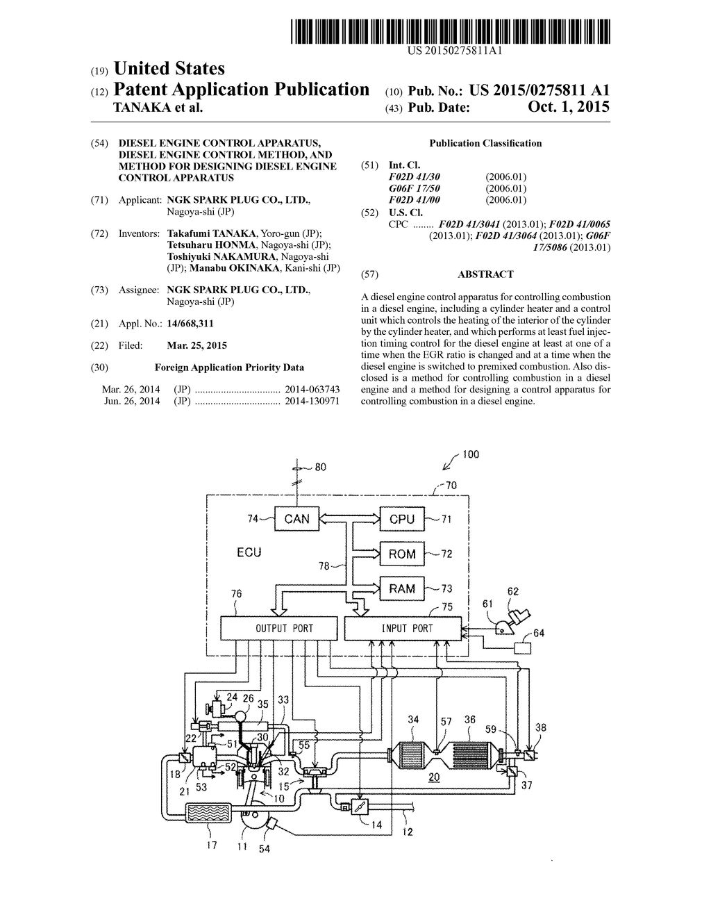 DIESEL ENGINE CONTROL APPARATUS, DIESEL ENGINE CONTROL METHOD, AND METHOD     FOR DESIGNING DIESEL ENGINE CONTROL APPARATUS - diagram, schematic, and image 01