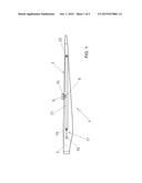 BLADE FOR A WIND TURBINE, AND A SERVICING UNIT FOR A BLADE diagram and image