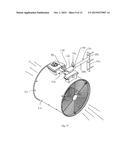 Axial Flow Air Circulator diagram and image