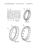 BEARING CAGE & ROLLING ELEMENT BEARING diagram and image