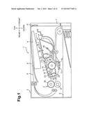 DRUM CARTRIDGE WITH MOVABLE CLEANING ROLLER diagram and image