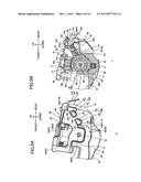 PHOTOSENSITIVE-BODY CARTRIDGE PROVIDED WITH MEMBER THAT CONTACTS BEARING     OF PHOTOSENSITIVE BODY diagram and image