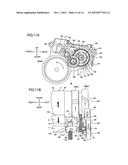 PHOTOSENSITIVE-BODY CARTRIDGE PROVIDED WITH MEMBER THAT CONTACTS BEARING     OF PHOTOSENSITIVE BODY diagram and image