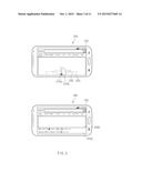 ELECTRONIC DEVICE AND METHOD FOR DISPLAYING USER INTERFACE diagram and image