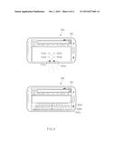 ELECTRONIC DEVICE AND METHOD FOR DISPLAYING USER INTERFACE diagram and image