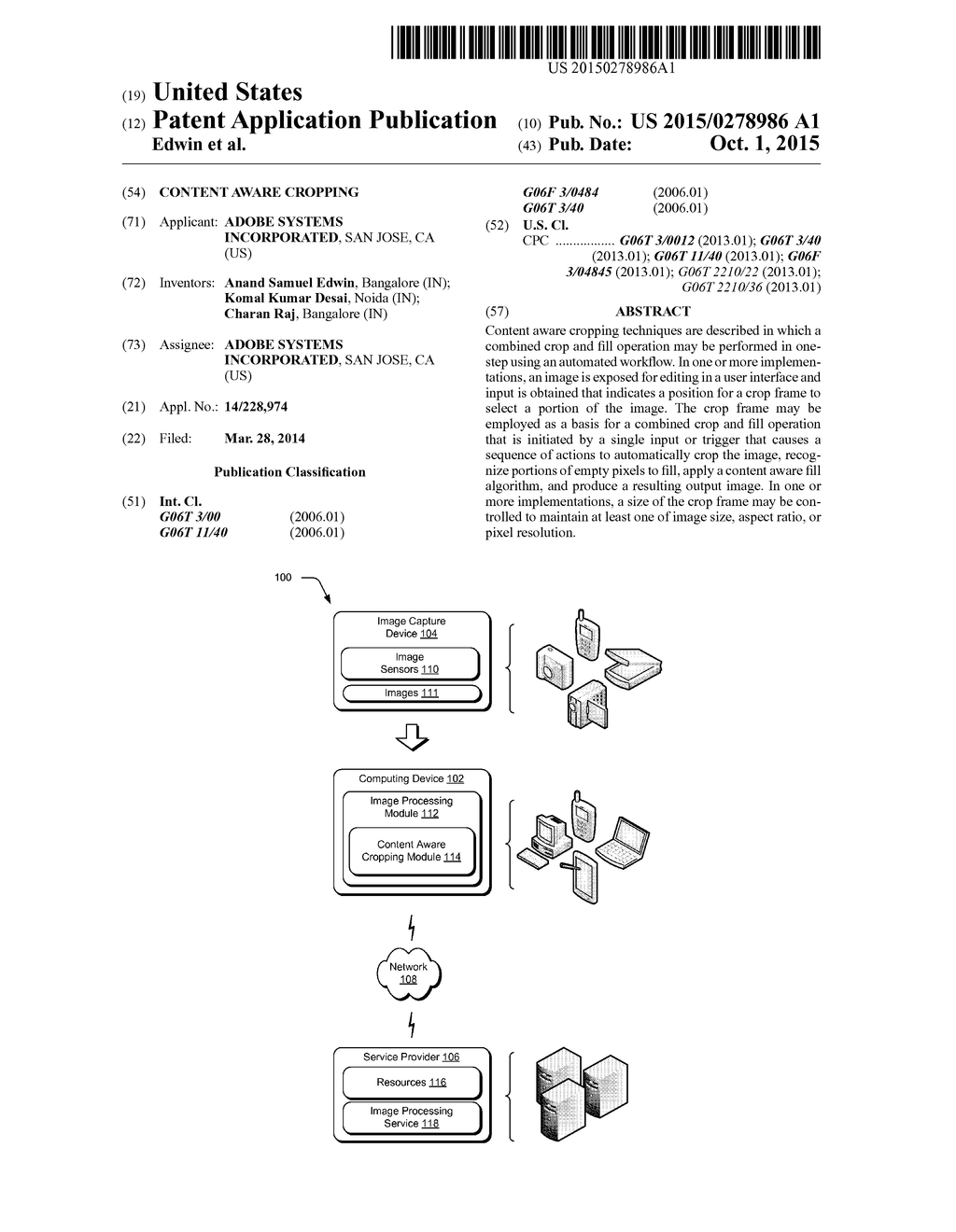 Content Aware Cropping - diagram, schematic, and image 01