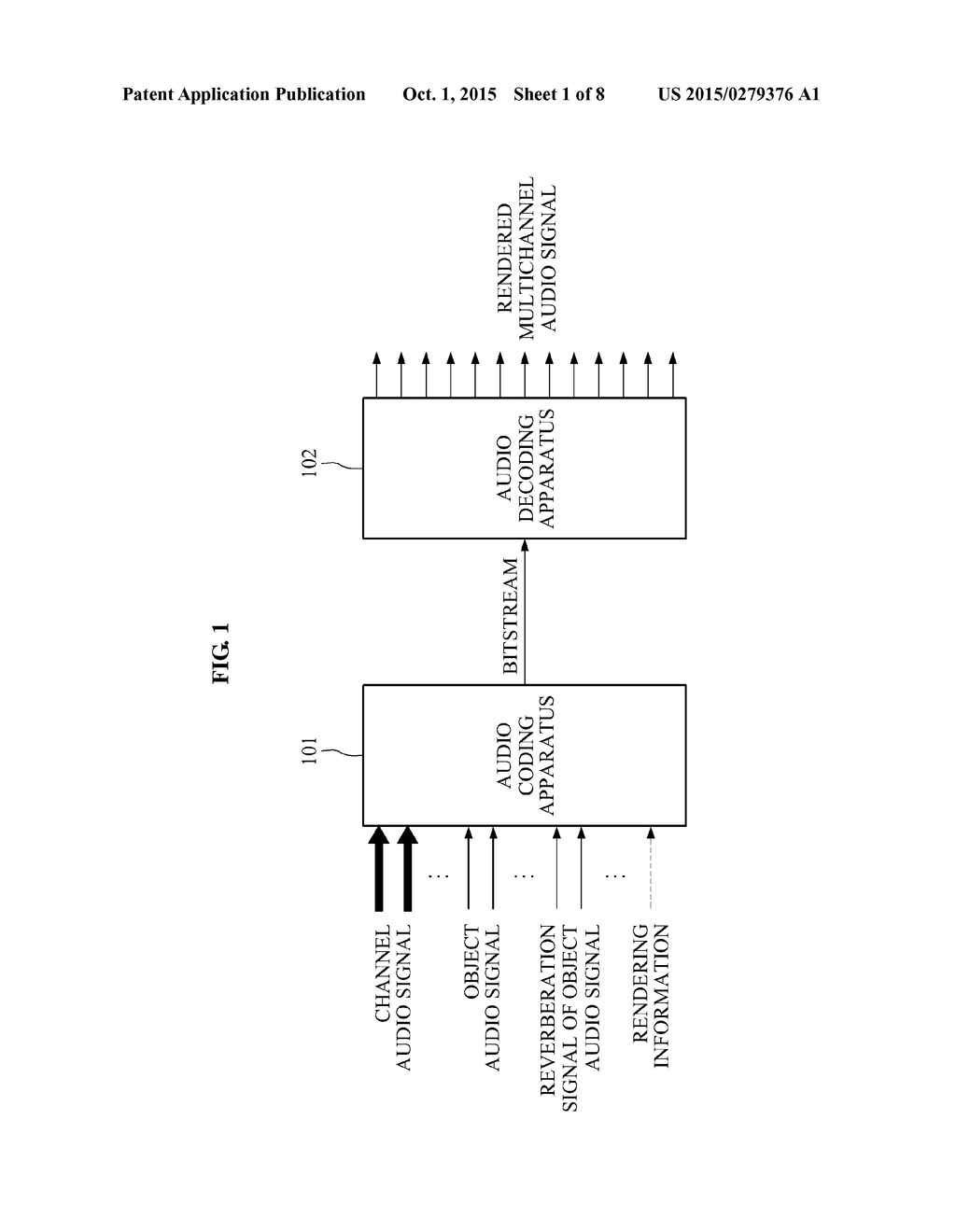 AUDIO ENCODING/DECODING DEVICE USING REVERBERATION SIGNAL OF OBJECT AUDIO     SIGNAL - diagram, schematic, and image 02