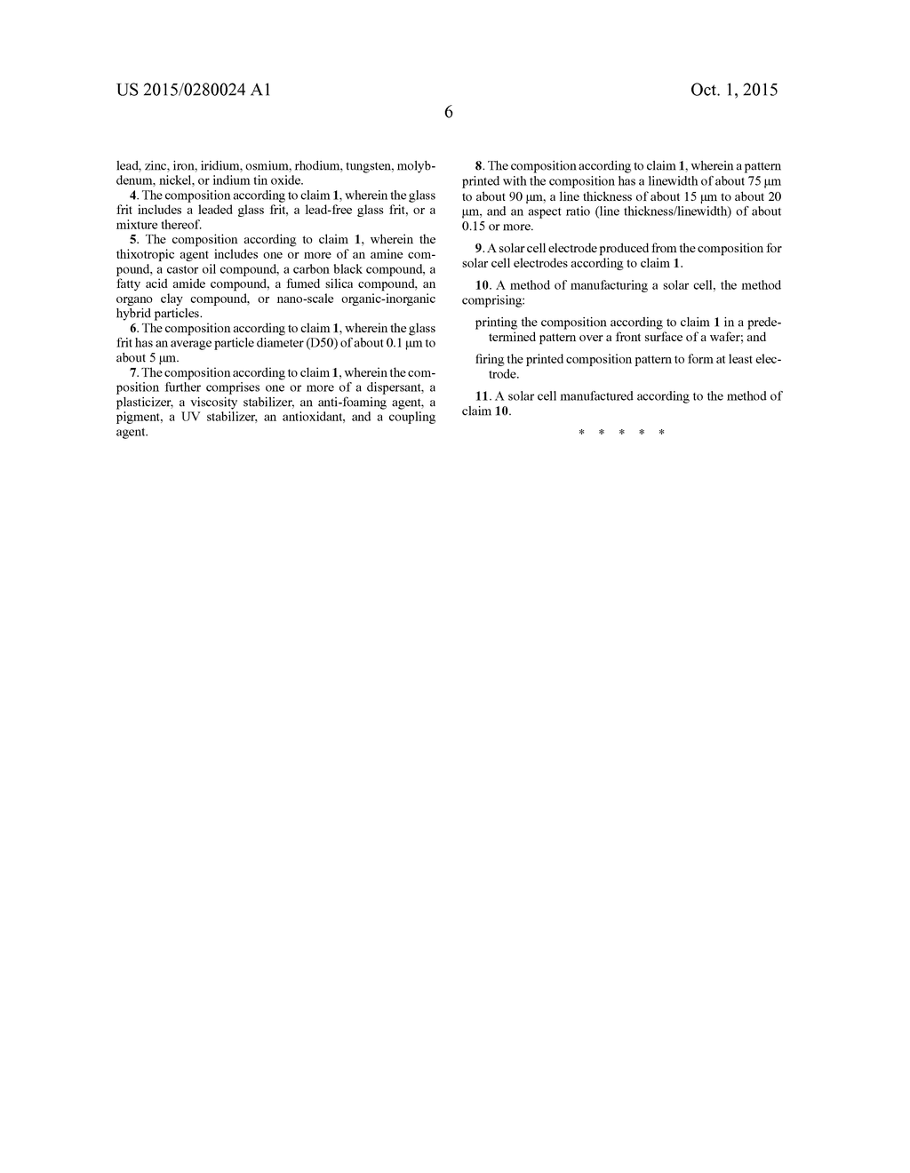 COMPOSITION FOR FORMING SOLAR CELL ELECTRODE, AND ELECTRODE PRODUCED FROM     COMPOSITION - diagram, schematic, and image 09