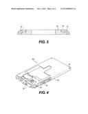 PORTABLE ELECTRONIC DEVICE WITH MERGED REAR HOUSING AND ANTENNA diagram and image